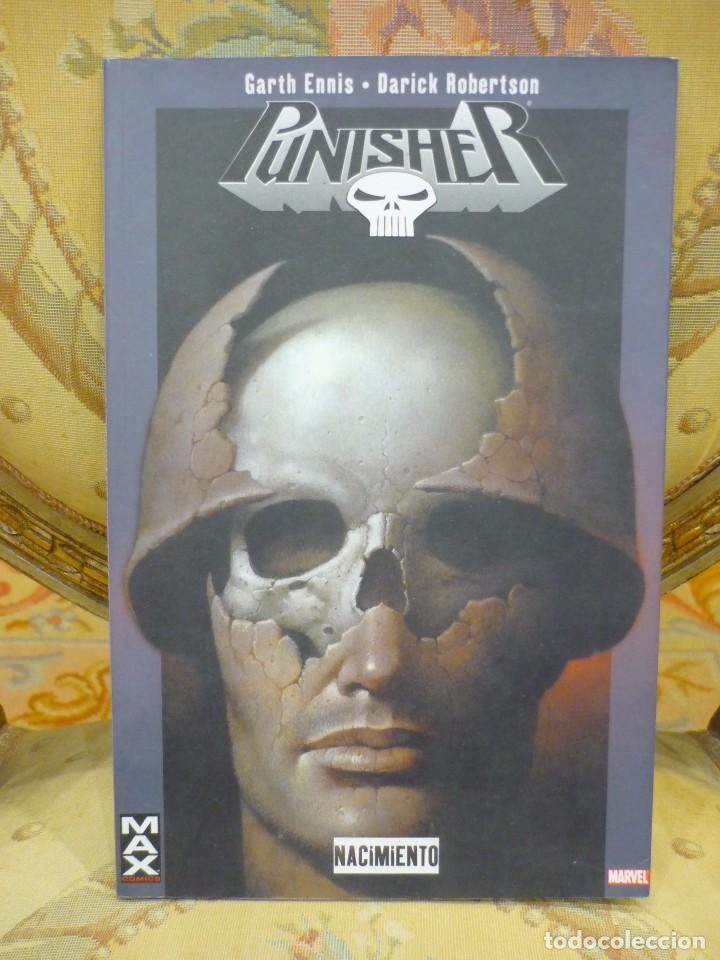 C&oacute;mics: PUNISHER: NACIMIENTO, DE GARTH ENNIS Y DARICK ROBERTSON. - Foto 1