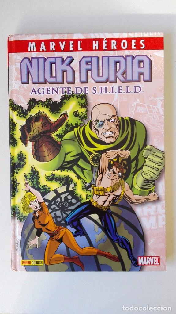 C&oacute;mics: COLECCIONABLE MARVEL H&Eacute;ROES 10 - Nick Furia: Agente de SHIELD - Panini - Foto 1