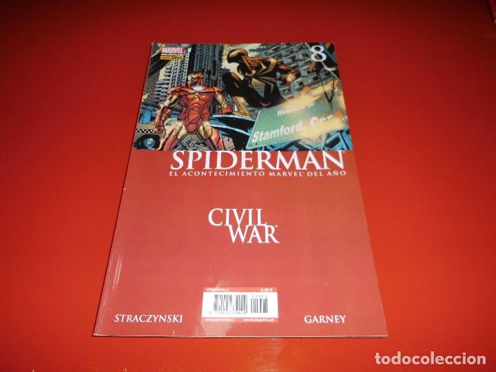 C&oacute;mics: Spiderman v. 2 n&ordm; 8 Civil War - Marvel - Panini - Foto 1