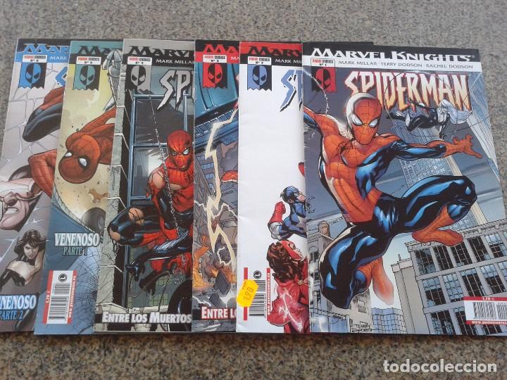 C&oacute;mics: MARVEL KNIGHTS ; SPIDERMAN -- LOTE NUMEROS 1 / 2 / 3  4 / 5 / 8 -- PANINI -- - Foto 1