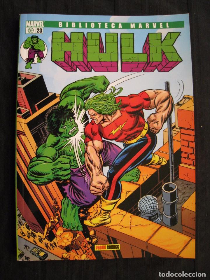 C&oacute;mics: BIBLIOTECA MARVEL - HULK - N&ordm; 23 - PANINI. - Foto 1