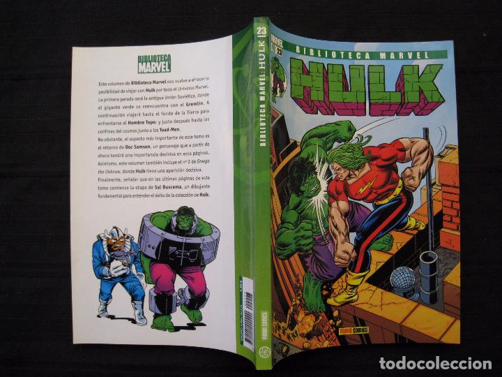 C&oacute;mics: BIBLIOTECA MARVEL - HULK - N&ordm; 23 - PANINI. - Foto 3
