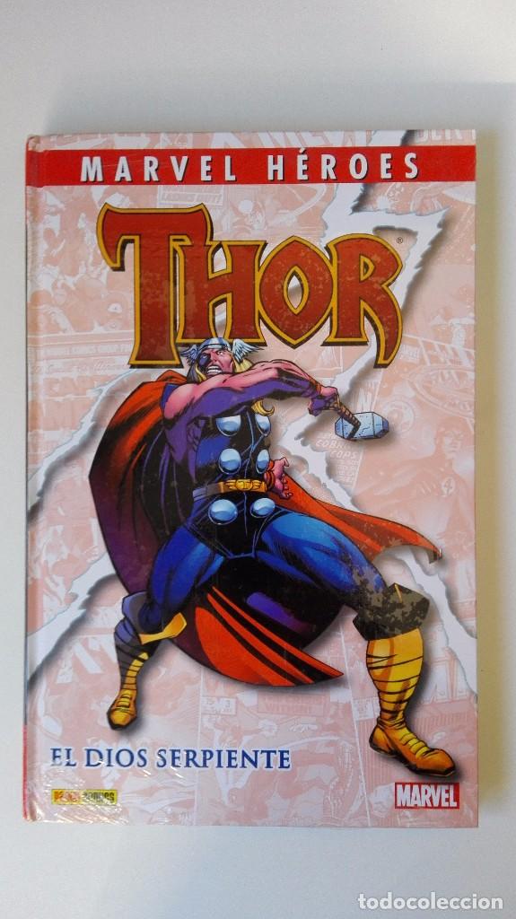 C&oacute;mics: COLECCIONABLE MARVEL H&Eacute;ROES 28 - Thor: El dios serpiente - Panini - Foto 1