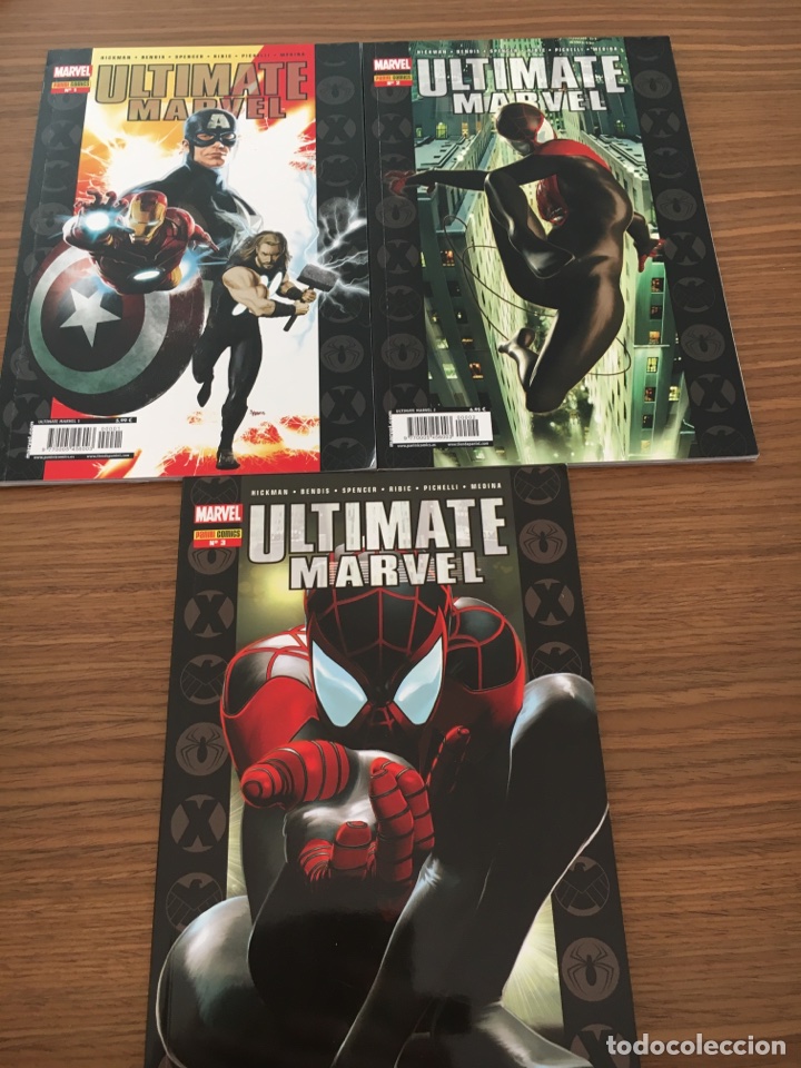 C&oacute;mics: Ult&iacute;mate marvel lote n&uacute;meros 1,2 y 3 - Foto 1