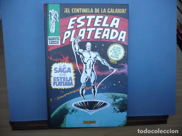 C&oacute;mics: Estela Plateada.Marvel Gold. Lee & Buscema. Panini 2000. - Foto 2