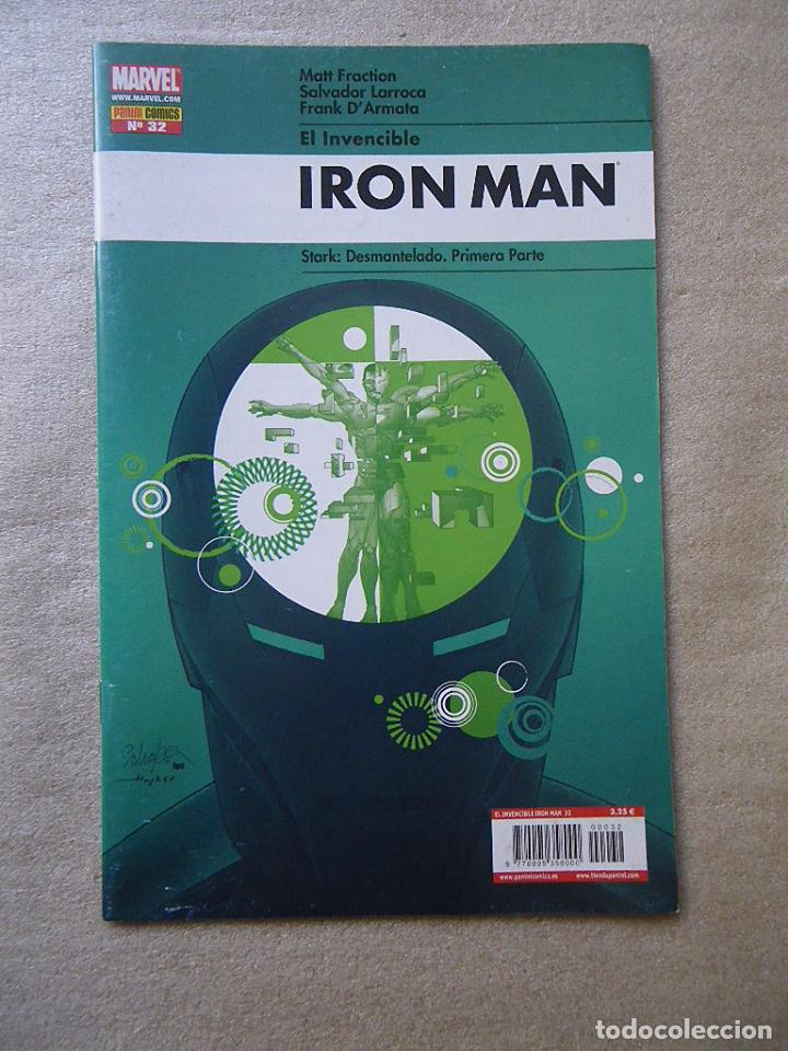 C&oacute;mics: EL INVENCIBLE IRON MAN N&ordm; 32 PANINI 2010 - Foto 1