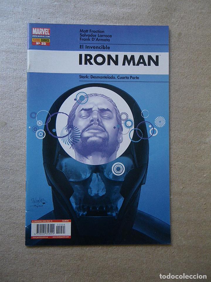 C&oacute;mics: EL INVENCIBLE IRON MAN N&ordm; 35 PANINI 2010 - Foto 1