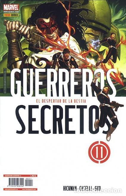 C&oacute;mics: GUERREROS SECRETOS N&ordm; 11 - PANINI - IMPECABLE - Foto 1