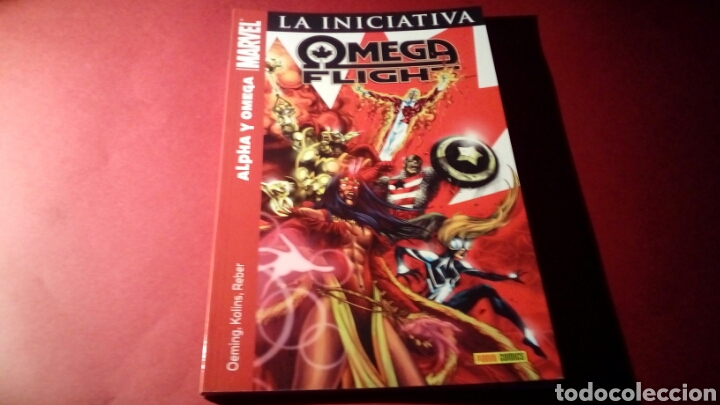 C&oacute;mics: OMEGA FLIGHT EXCELENTE ESTADO PANINI COMICS - Foto 1