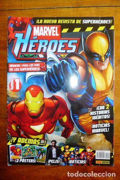 C&oacute;mics: MARVEL H&Eacute;ROES. N&Uacute;M. 1. [REVISTA] - Foto 1