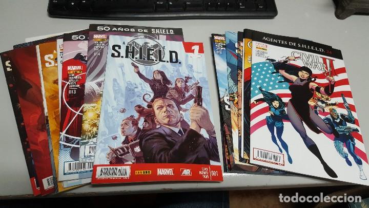 C&oacute;mics: AGENTES DE SHIELD &iexcl; COMPLETA 24 NUMEROS ! MARVEL PANINI - Foto 1