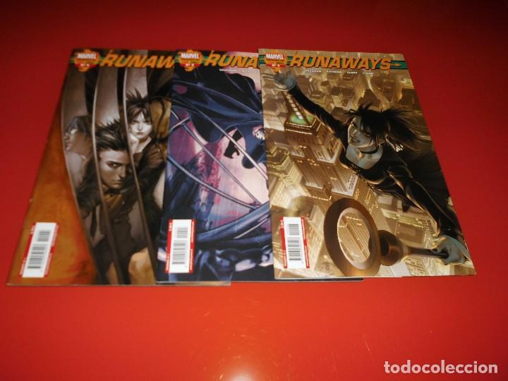 Comics: Runaways n&ordm; 2 , 3 y 4 - Panini