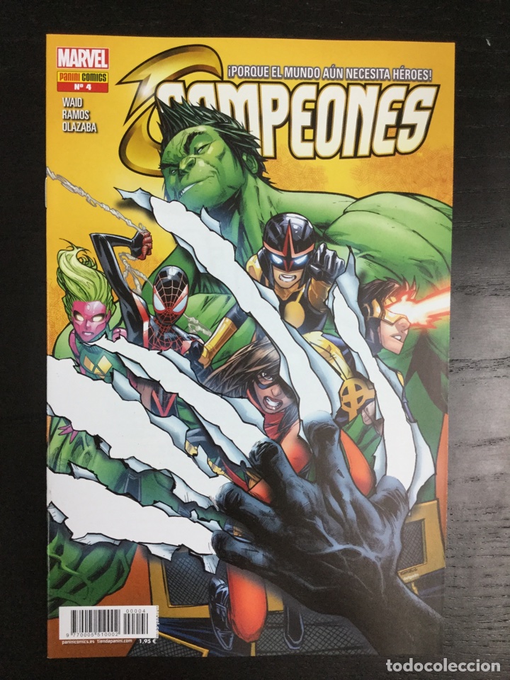 C&oacute;mics: Campeones 4 (Grapa) - Waid, Ramos, Olazaba - Panini / Marvel - Foto 1