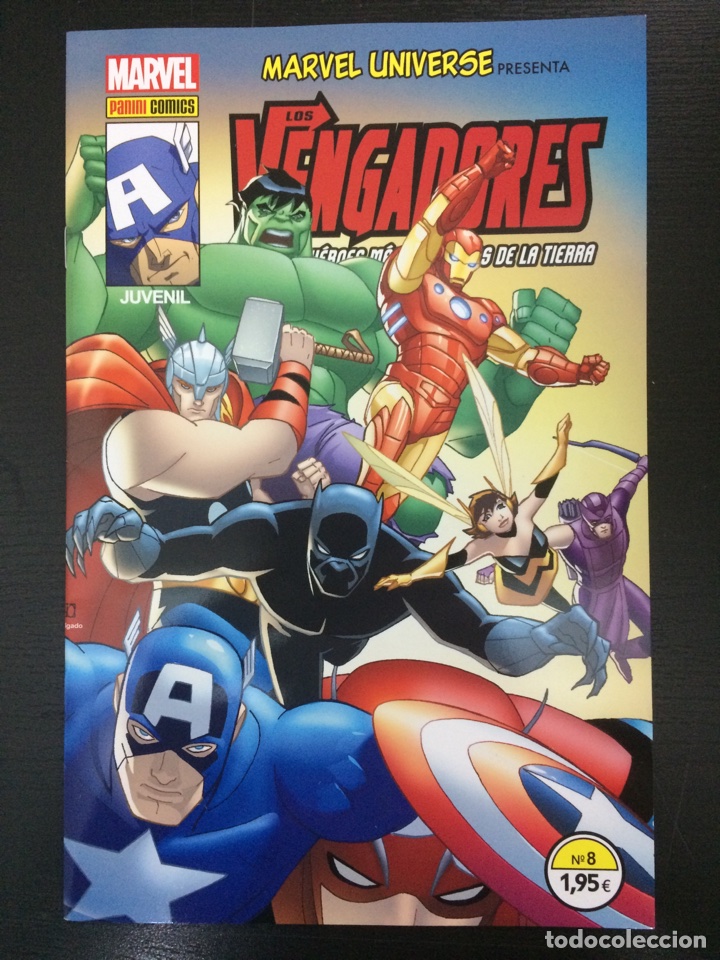C&oacute;mics: Marvel Universe Presenta 8. Los Vengadores - Infantil - Panini comics / Marvel - Foto 1