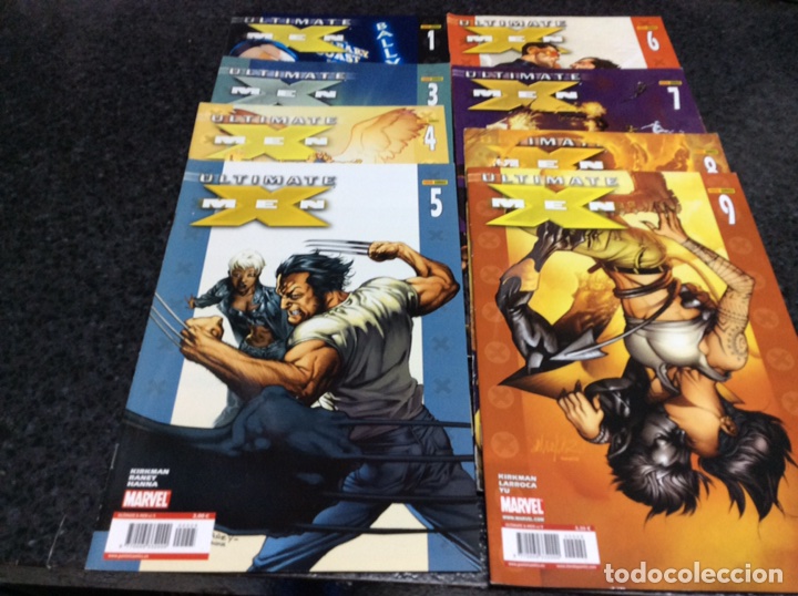 Comics : ULTIMATE X MEN VOL 2 - LOTE DE 8 EJEMPLARES /Edita : PANINI