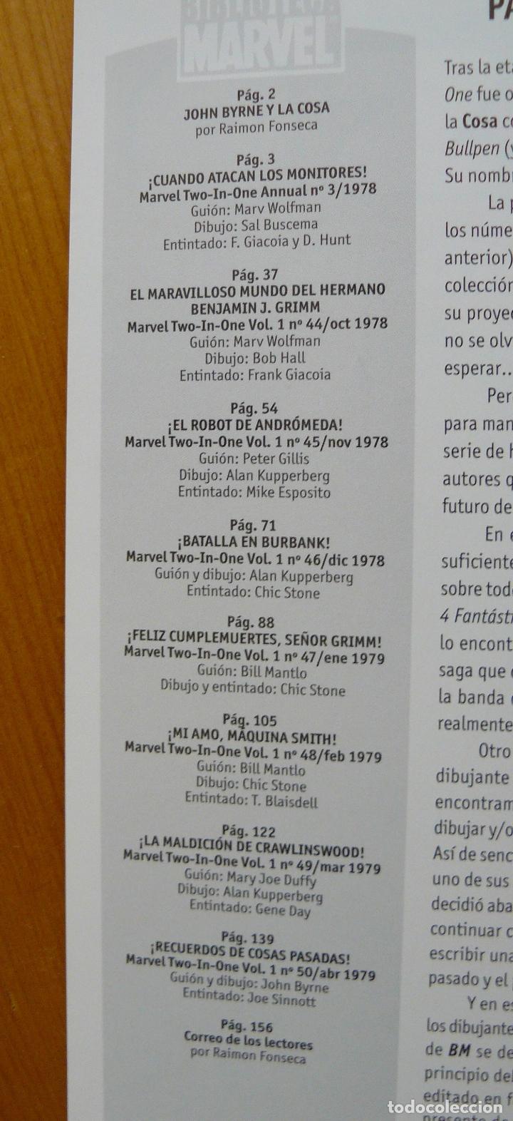 C&oacute;mics: biblioteca marvel la cosa 7 john byrne - Foto 2