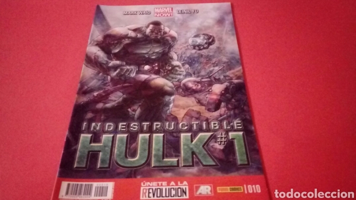 C&oacute;mics: INDESTRUCTIBLE HULK 10 EXCELENTE ESTADO PANINI - Foto 1