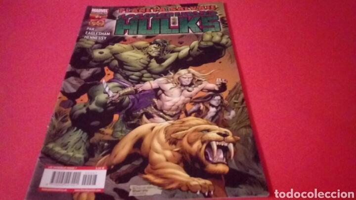 C&oacute;mics: LOS INCREIBLES HULKS 7 EXCELENTE ESTADO PANINI - Foto 1
