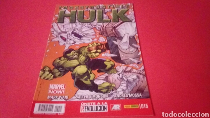 C&oacute;mics: INDESTRUCTIBLE HULK 15 EXCELENTE ESTADO PANINI - Foto 1