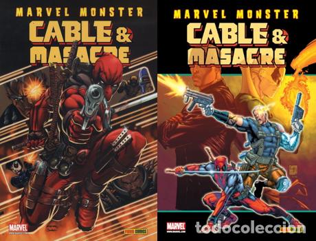 C&oacute;mics: MARVEL MONSTER CABLE & MASACRE TOMOS 1 Y 2 - Foto 1