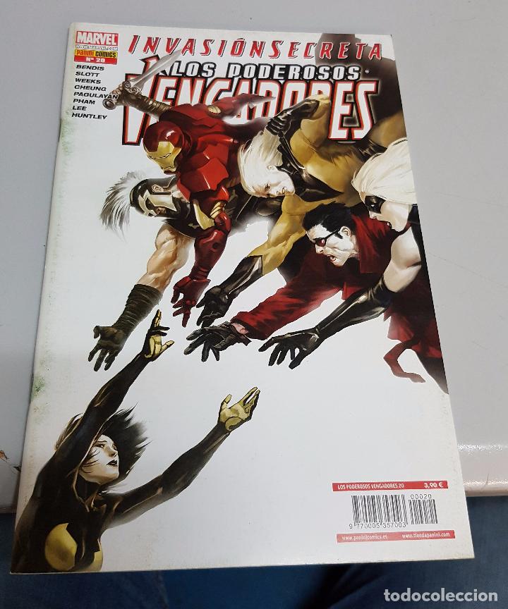 C&oacute;mics: LOS PODEROSOS VENGADORES N&ordm; 20 - INVASION SECRETA /BENDIS - DAN SLOTT / MARVEL - PANINI - Foto 1