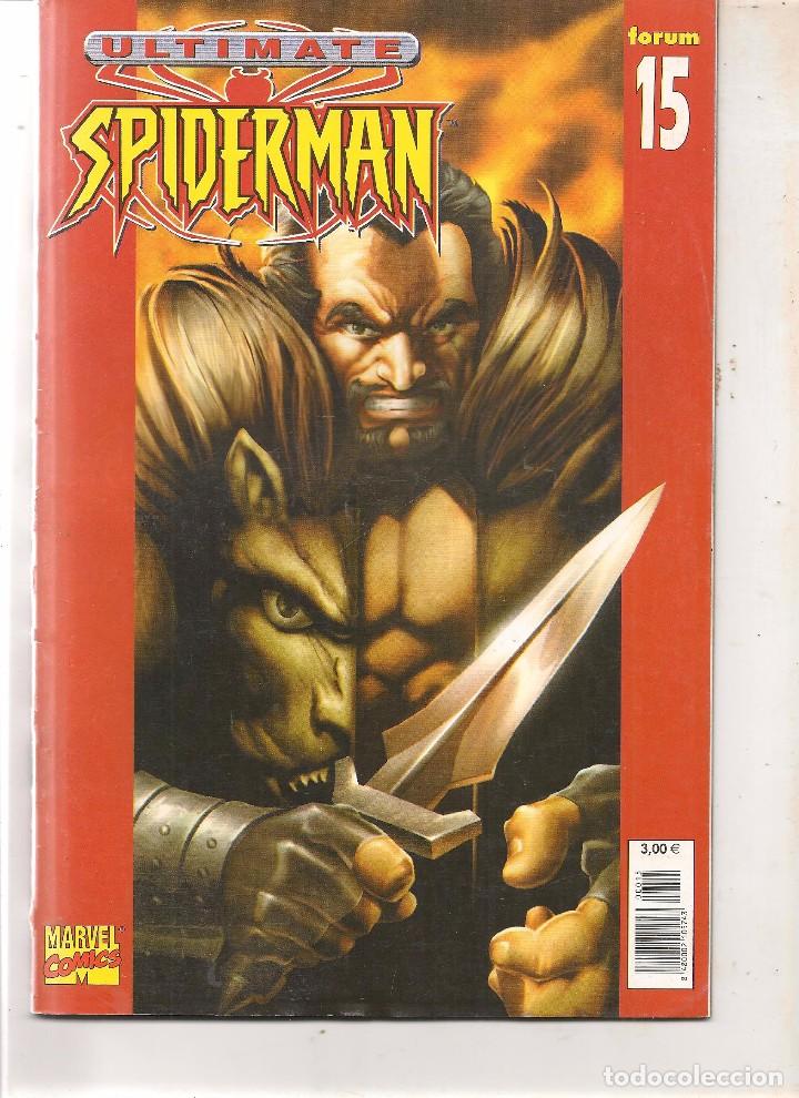 C&oacute;mics: ULTIMATE SPIDERMAN. N&ordm; 15. FORUM. (C/A52) - Foto 1