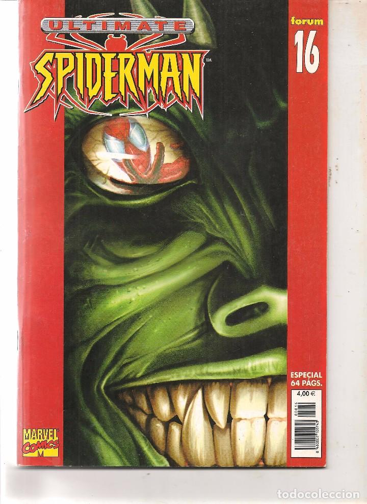 C&oacute;mics: ULTIMATE SPIDERMAN. N&ordm; 16. FORUM. (C/A52) - Foto 1