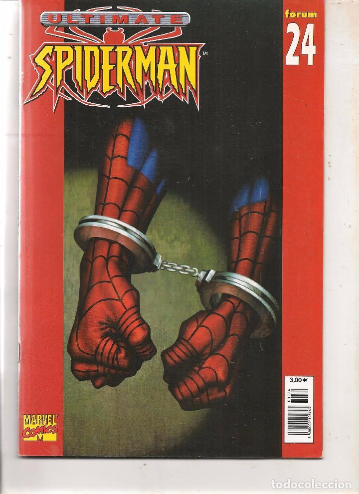 C&oacute;mics: ULTIMATE SPIDERMAN. N&ordm; 24. FORUM. (C/A52) - Foto 1
