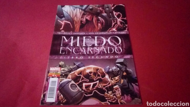 C&oacute;mics: LIBRO SEGUNDO MIEDO ENCARNADO 2 EXCELENTE ESTADO PANINI - Foto 1