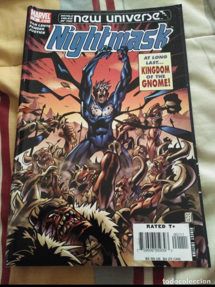 C&oacute;mics: new universe marvel n&ordm;1 nightmask