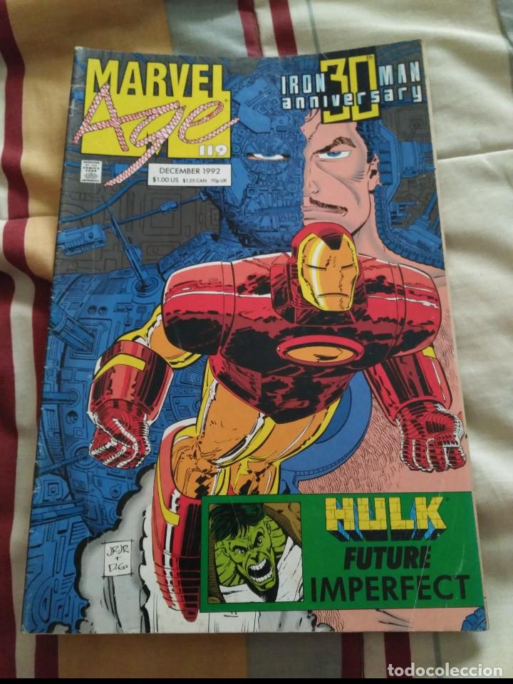 C&oacute;mics: marvel age 119 de 1992 iron man 30 aniversary - Foto 1