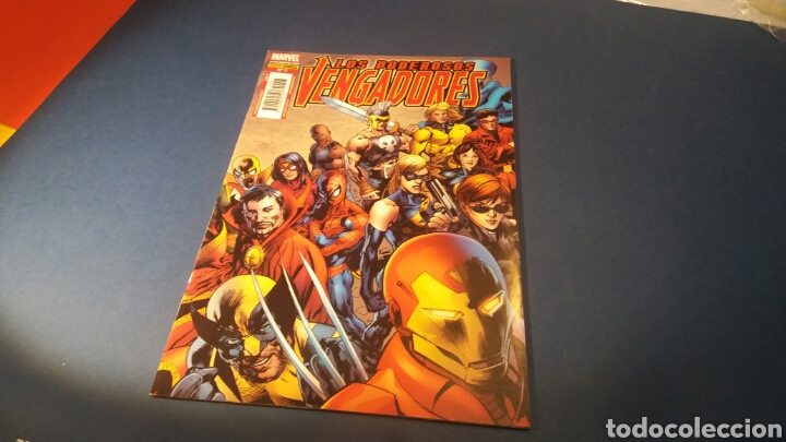 C&oacute;mics: LOS PODEROSOS VENGADORES 7 EXCELENTE ESTADO PANINI - Foto 1