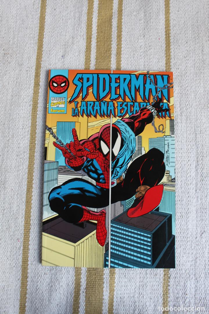 C&oacute;mics: MARVEL COMICS: SPIDERMAN Y LA ARA&Ntilde;A ESCARLATA - Foto 1