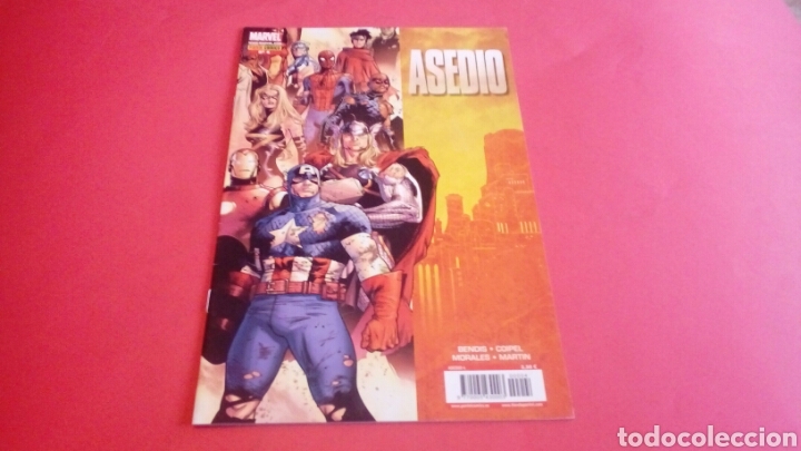 C&oacute;mics: ASEDIO 4 EXCELENTE ESTADO PANINI - Foto 1