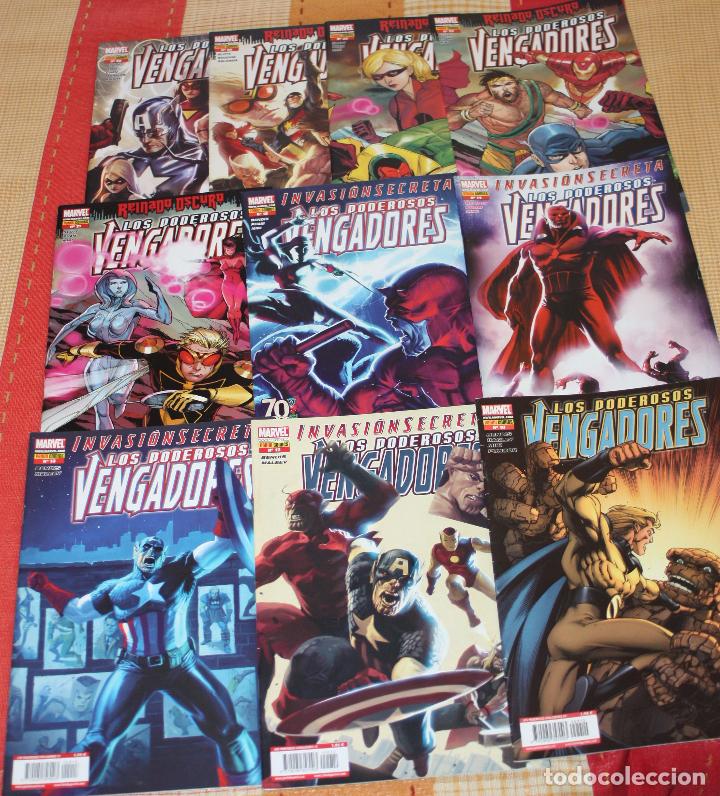 C&oacute;mics: los poderosos vengadores Vol. 1, NUEVE EJEMPLARES - Foto 1