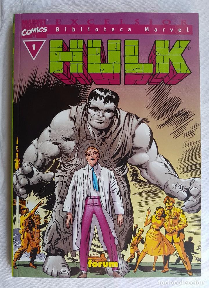 C&oacute;mics: BIBLIOTECA MARVEL EXCELSIOR - HULK N&ordm; 1 - Foto 1