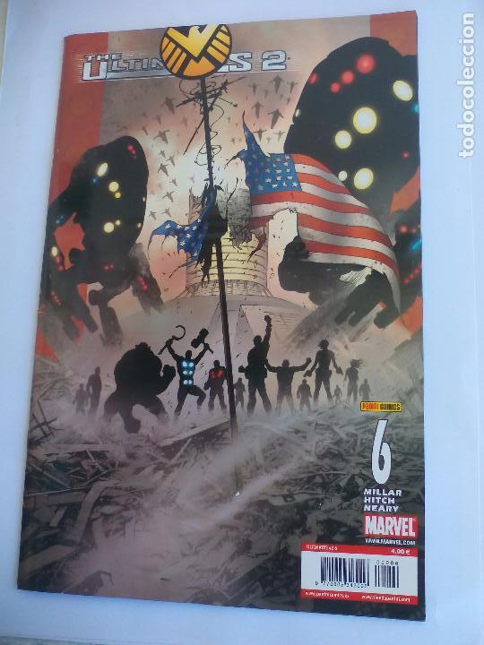 C&oacute;mics: The Ultimates. 2. El Gran robo en Am&eacute;rica. N&ordm; 6. 2007.Panini Comics. Marvel comic.