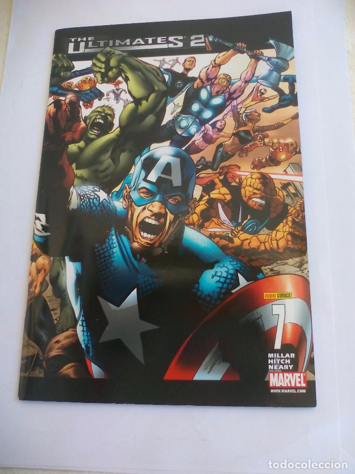 C&oacute;mics: The Ultimates. 2.  Am&eacute;rica Contraataca. N&ordm; 7. 2007. Panini Comics. Marvel comic - Foto 1