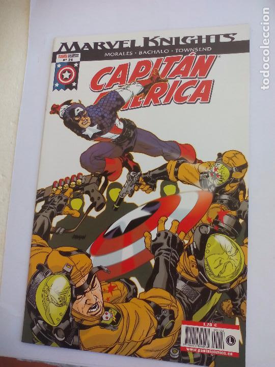 C&oacute;mics: Capit&aacute;n Am&eacute;rica. n&ordm; 26. . Panini Comics. 2005. Marvel Knights. Comic - Foto 1