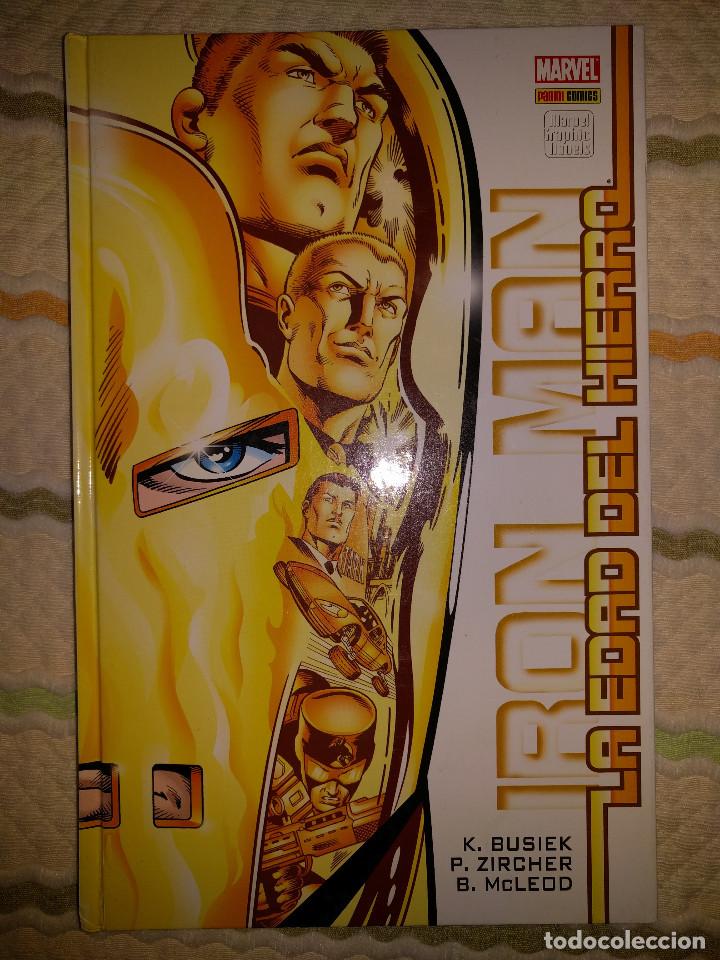 C&oacute;mics: Marvel Graphic Novel. Iron Man, La Edad de Hierro - Foto 1