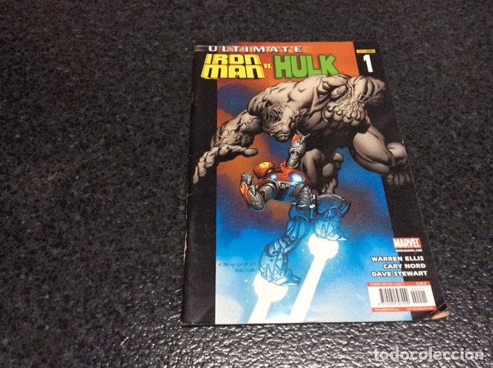 C&oacute;mics: ULTIMATE IRON MAN VS HULK N&ordm; 1 -ed. PANINI - Foto 1