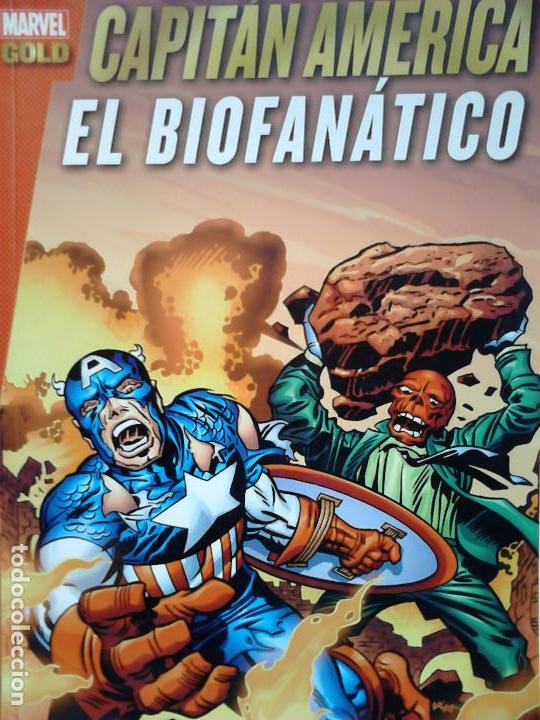 C&oacute;mics: Marvel Gold Capit&aacute;n America El Biofanatico - Foto 1