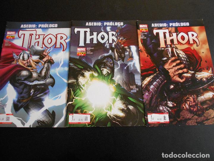 C&oacute;mics: COMICS THOR VOLUMEN 6. N&Uacute;MEROS 29,30,31 ASEDIO - MARVEL - Foto 1