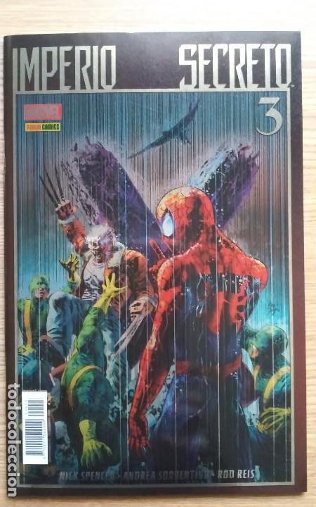C&oacute;mics: Imperio Secreto 3 Marvel Panini Comics. Grapa - Foto 1