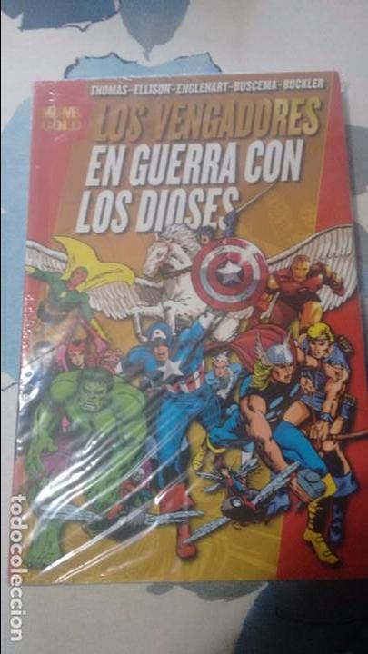 C&oacute;mics: MARVEL GOLD LOS VENGADORES EN GUERRA CON LOS DIOSES - Foto 1