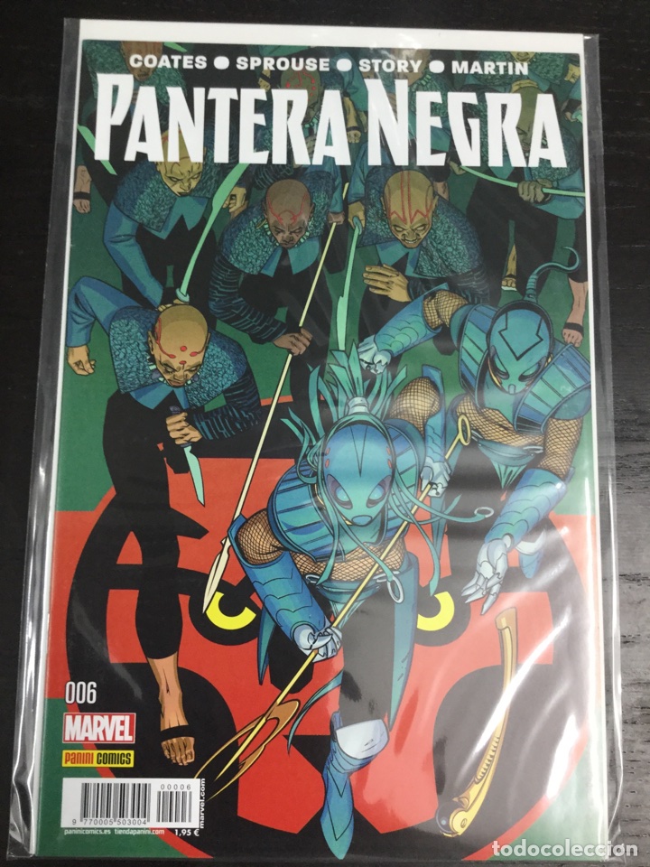 C&oacute;mics: Pantera Negra 6 (Black Phanter) - Grapa - Panini / Marvel - Foto 1