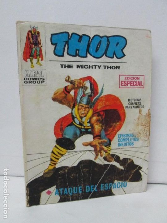 C&oacute;mics: THOR THE MIGHTY THOR. ATAQUE DEL ESPACIO. EDICION ESPECIAL. MARVEL COMICS GROUP. ED. VERTICES - Foto 1