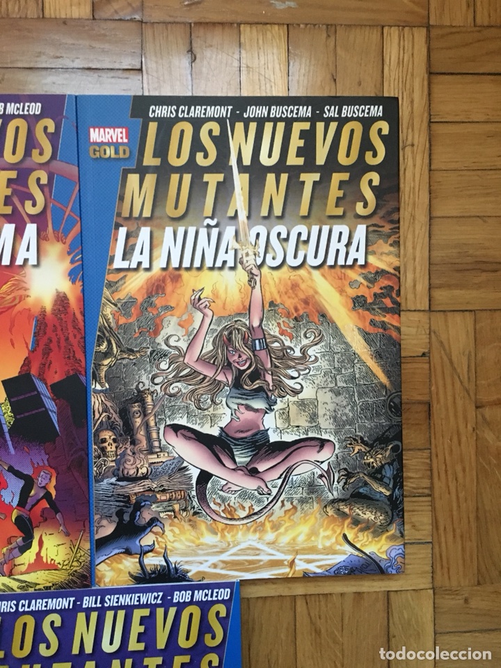 C&oacute;mics: Marvel gold panini los nuevos mutantes 5 tomos completa - Foto 4
