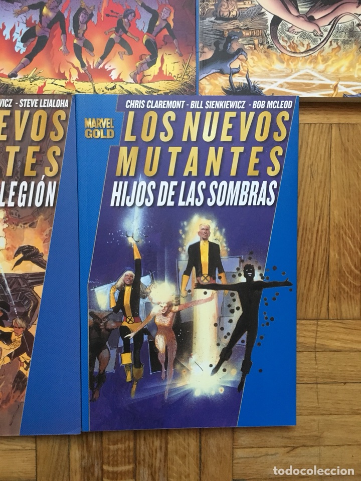 C&oacute;mics: Marvel gold panini los nuevos mutantes 5 tomos completa - Foto 5