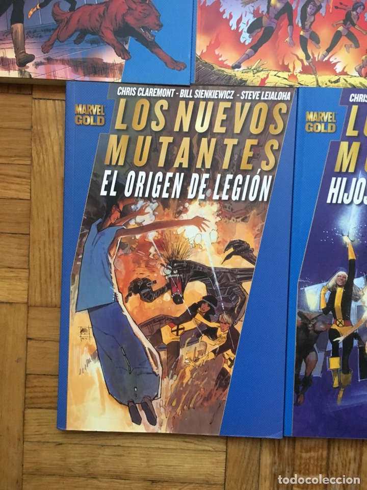 C&oacute;mics: Marvel gold panini los nuevos mutantes 5 tomos completa - Foto 6